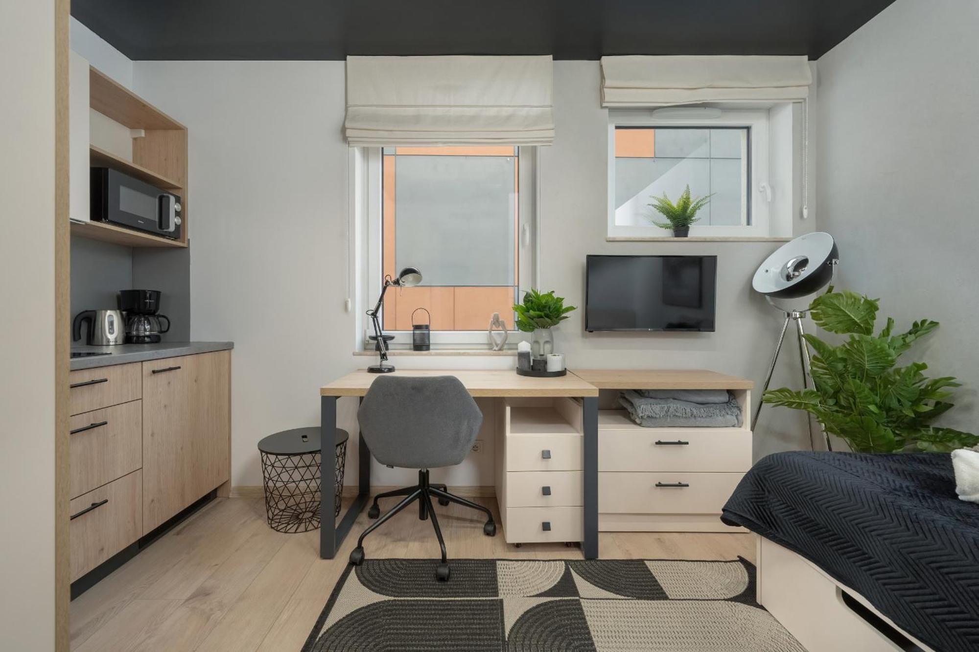 Trendy Studios With Home Office Near Wroclaw Main Station By Noclegi Renters Exterior foto